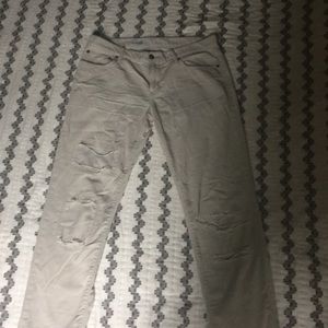 Boyfriend style Leigh’s beige Gap cords